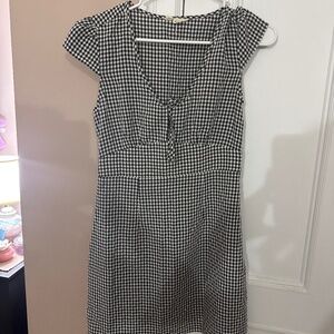 Size S (fits like XS) dress - LA Hearts - gingham print